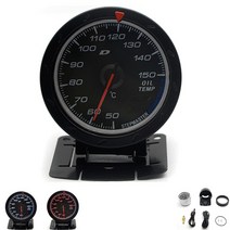 60mm 부스트 터보진공수온오일 온도오일 프레스전압계공기 연료 비율egt연료 있는 회전, 전압계