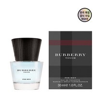[본사정품]버버리 터치 포 맨 EDT 30ml, 없음, 1개