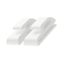 바인딩 스노우보드 스키 쌍 스키 마스크 홀더 쉬운 장착 헬멧 마스크 이어 스트랩 지원 브래킷 야외 스키 액세서리, 하얀