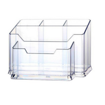 네일아용품 정리함 2단, 투명, 2개