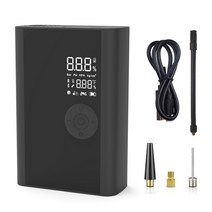 공기 압축기 150PSI 교체 배터리 팽창기 펌프 무선 전기 자전거 바이크 오토바이 자동차 타이어 LED 라이트