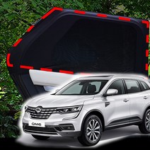 기어가 차박 모기장 방충망 QM6, SUV/RV-1열(좌+우)+세차타월