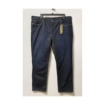 Levis 541 Jeans Athletic Taper Stretch Blue Dark Wash Tag Sz 44x34 (Meas. 43x33)