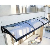 지붕 판넬 캐노피 빗물 방지 자재 렉산 차양 덮개 보드, 80cmx80cm 보드브래킷 세트
