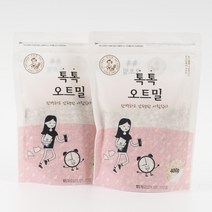 [톡톡오트밀] 톡톡 오트밀 400g 2개 (국산 귀리)