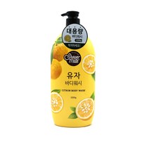 위센티브 유자 바디워시 1200G 바디샤워 향이오래가는바디워시 냄새좋은바디워시