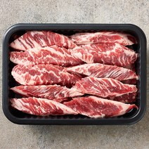 (주)미트팩토리 (1+1행사) 블랙앵거스 미국산 냉장 초이스 갈비살 400g+400g 총 800g, 2개, 400g