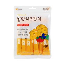 퓨어네이쳐 몽골에서온 크린베리 말랑치즈 18p 126g