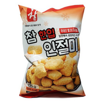 싱싱 참 한입 인절미 콩고물 쌀 과자 115g, 6개