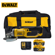 디월트 20V 충전그라인더 dcg412p2 디월트 배터리 2개세트 가방포함, 1개