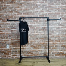 인더스트리얼행거 흑관행거 백관행거 가정용행거 매장용행거, (kh27)1500w-1500h (흑관)