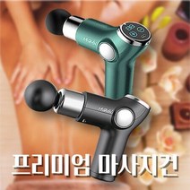 고급 마사지기 지압기 안마기 그린+실버세트 미니 목 눈 어꺠 손 등 무릎 마사지건 허리 승모근 복부, 상세페이지 참조, 상세페이지 참조