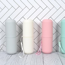 휴대용_칫솔케이스_치약_칫솔_보관통_칫솔통_여행용 4A65, 민트