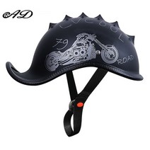 킥보드 성인킥보드 AD 빈티지 바이크 오토바이 헬멧 남성 클래식 할리 도시 안전모 성인 양면 착용 스쿠터, [02] L, 17 As photo_02 L