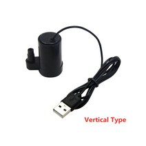 가압펌프 소형 마이크로 잠수 할 수있 수도 펌프 DC 5V USB 저소음 브러시리스 모터 Pump120LH, 04 Vertical Type