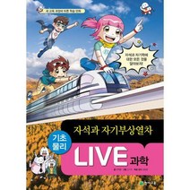 [밀크북] 천재교육(학습지) - Live 과학 기초물리 45 : 자석과 자기부상열차