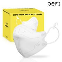 (재고 50%세일) 아에르 KA100N 1BOX (20개) 2급 방진마스크 화이트, CS-KA100N 1박스-20개 (20년6월제조), 20개, 1개