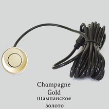 주차센서 후방감지기 차량검지기 자동차 주차 센서 22mm 1 Pcs 키트 모니터 블랙 레드 블루 실버 골드 화이, 05 Champagne Gold