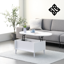 콘텐토 리프트업 테이블, 화이트