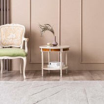 빈티지엔틱 카리나 원형 협탁 테이블 (대), 단품