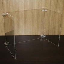 DKK3229071인용 삼면차단 비말방지 투명가림막 아크릴칸막이, 상세페이지 참조