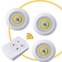 내손에 하나씩 kC인증 [무료배송]설치이지 LED 롱거라이트 3P 리모컨 세트 LED라이트 무드등, 스트롱거라이트3Pset  주황(노랑전구색등)