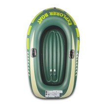 고무보트 1인용 2인용 해변 바다 비치 민물 강 물놀이 고무 보트 배 pvc inflatable kayak canoe 2 people rowing air boat fishing, 하나의