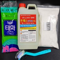 규조토 [규조토 돌가루 350g 세트]썬룩스1.8L+태화고무장갑+솔 신주바닥 청소 광택 세척 친환경청소, 1개