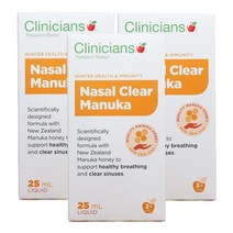 클리니션스/클리니션즈 네이설 클리어(Nasal Clear) 마누카 25ml X 3개, 1세트