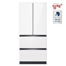 위니아 딤채 EDQ47IBPYWT [공식인증점] 23.5년형 스탠드형 화이트 김치냉장고 457L