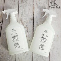 띵크픽 매직 곰팡이 제거제 1L 1+1 베란다 창문 화장실 청소 실리콘 벽지 타일 벽 곰팡이제거