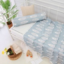 단잠 시어서커 홑이불 모음(택1종), 쿨싸만코-블루