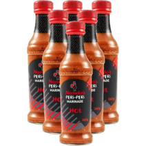 난도스 페리페리 마리네이드 소스 XX Hot 엑스트라 핫 260mlx6병/ 치킨 만들기, 260ml, 6개