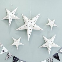 페이퍼 별랜턴 (중 45cm) 1p, 단품