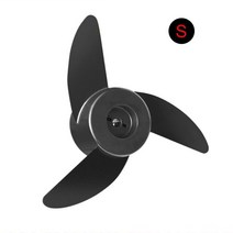 가이드모터 선외기 고무보트 파워뱅크 모터 보트 프로펠러 전기 엔진 아웃 보드 트롤링 S55, 01 S 3Vanes