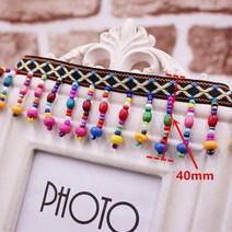 수예 수선 실크 술 프린지 트림 태슬 레이스 리본 폼폼 패브릭 봉제 의류 신발 가방 재료 액세서리 1 야드/, 33 33.   SG-101