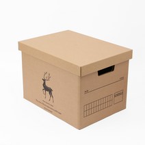 DIY 크라프트 종이박스 39x28cm 종이정리함 종이상자