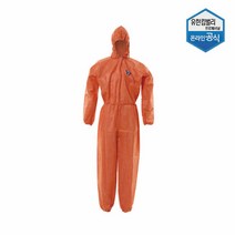 크린가드 A20 보호복 후드 주황 사이즈 43044 4304472, 43044 대형 L