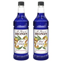 모닌 프리미엄 고메 시럽 블루 큐라소, 2개, 1L