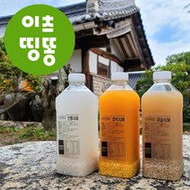 1+1 하오마을 수제 전통 호박 우슬 식혜 쌀 라이스 음료 1000ml, 우슬식혜 1000ml x 4개입