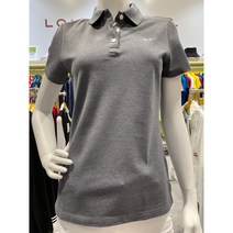 루이까스텔[NC강남] 22S/S LOUIS CASTEL 여성 골프웨어 베이직 기본핏 반팔 카라티셔츠