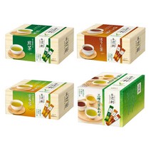 일본 카타오카 물산 츠지리 말차 현미차 호우지차 녹차 (스틱) 100P, 호우지차 100