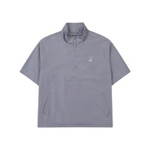KANGOL 펜타곤 하프슬리브 점퍼 8148 그레이