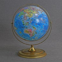 맵소프트 30cm 데스크 타임 지구본 360도 회전 세계시차 학습용, 2번_30cm 키즈 데스크 타임 지구본 (30-KDT)