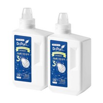 닥터퓨리 고농축 세탁세제 화이트머스크향 1.5L 2개