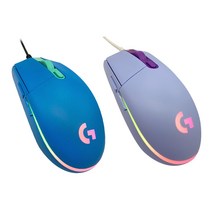 로지텍 G102 2세대 LIGHTSYNC 게이밍 유선마우스 MU0054, 라일락