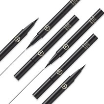 아이라이너 롱레스팅 브러쉬 붓펜 안번지는 번지지않는 언더 안지워지는 지워지지않는 번짐없는 유분에강한 아이라인 아이라인너, 3. 라이트브라운