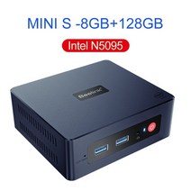 초소형 PC Beelink mini s windows 11 인텔 셀러론 n5095 미니 pc ddr4 8gb 128gb 16gb 256gb ssd 데스크탑 게임용 컴퓨터 vs, 8g 128g, 유럽 ​​연합