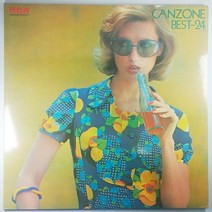 (중고LP) CANZONE BEST 24 2LP (자켓 최상. 음반 미사용 상태 최상)