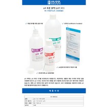 한나 HI 7007L/C pH7.01 500mL pH표준용액 HANNA 한나기계, HI 7007L : 1EA